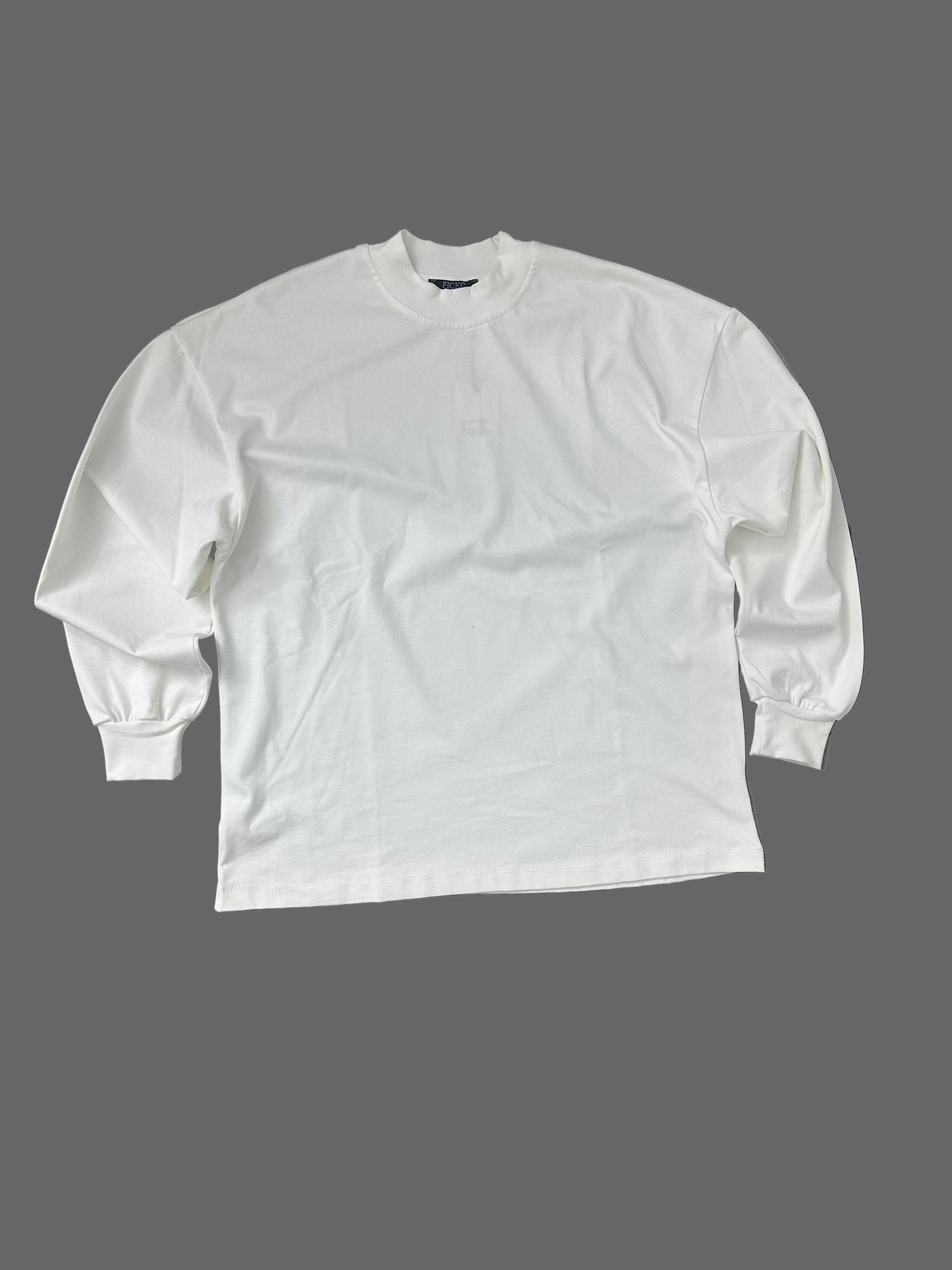 Longsleeve white elastic