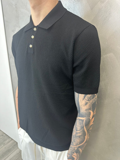 POLO REGULAR FIT BLACK