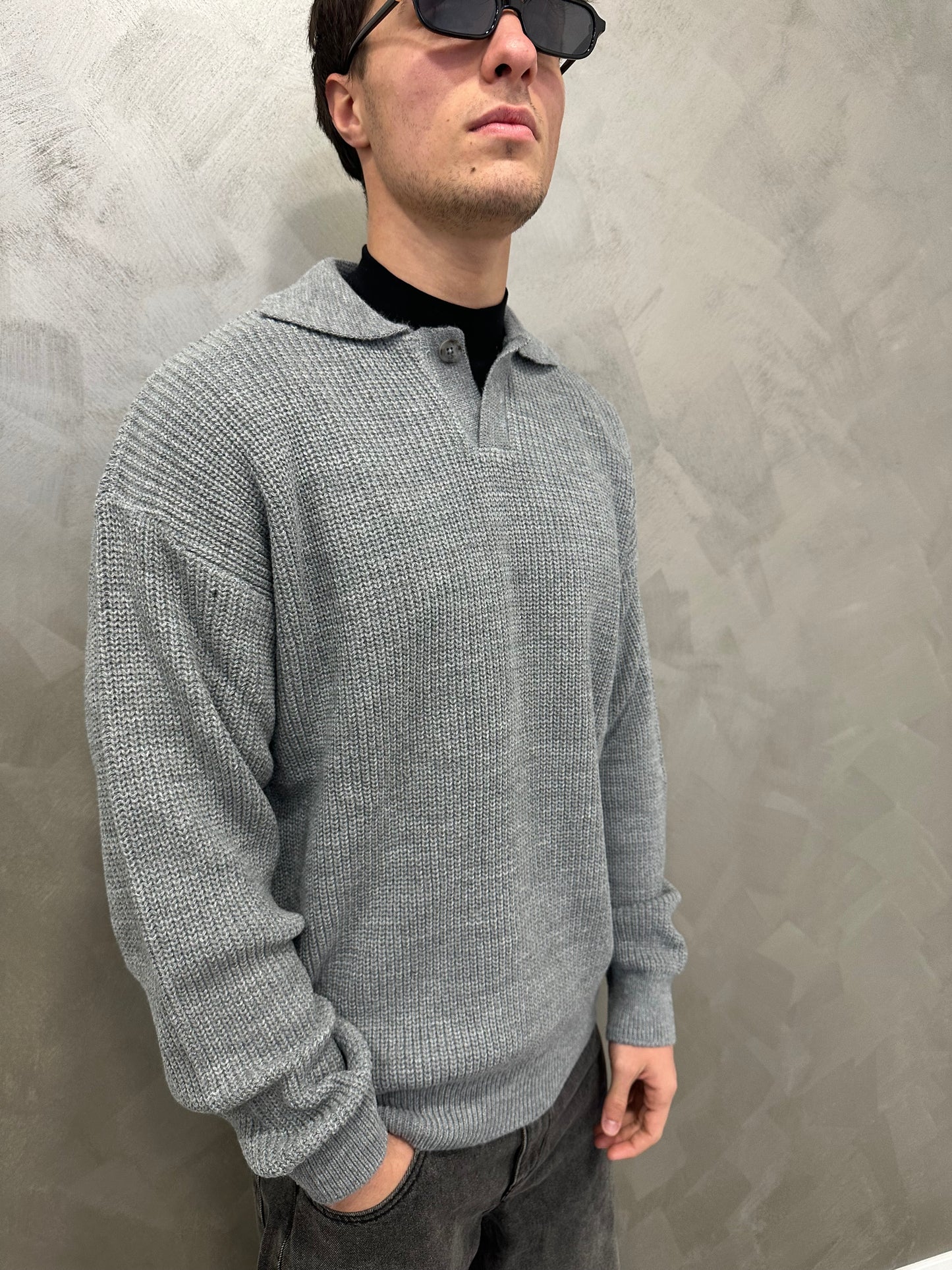 Maglione Berlino grigio