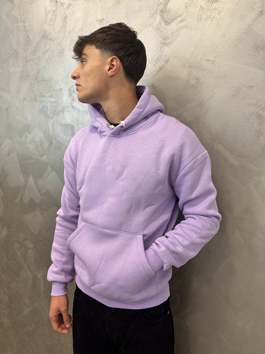 felpa doppio cotone lilla