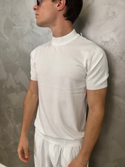 T-shirt in filo white
