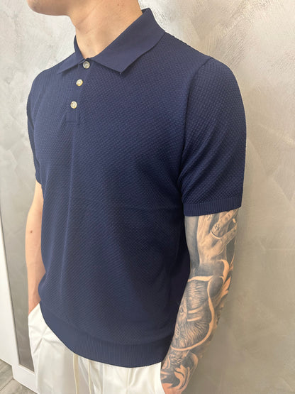 POLO REGULAR FIT BLU NOTTE