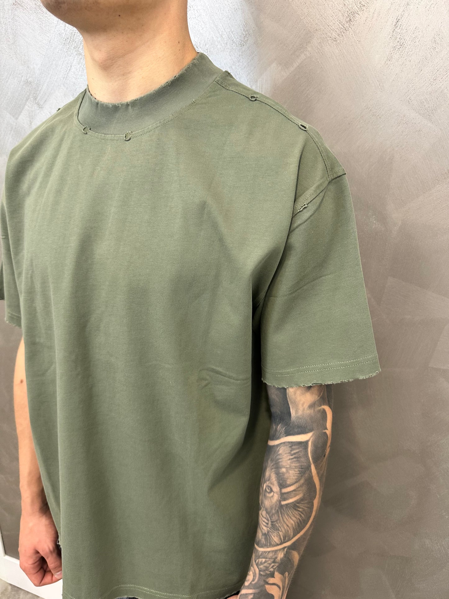 T-SHIRT MOD B*lenc*ag* V.MILITARE