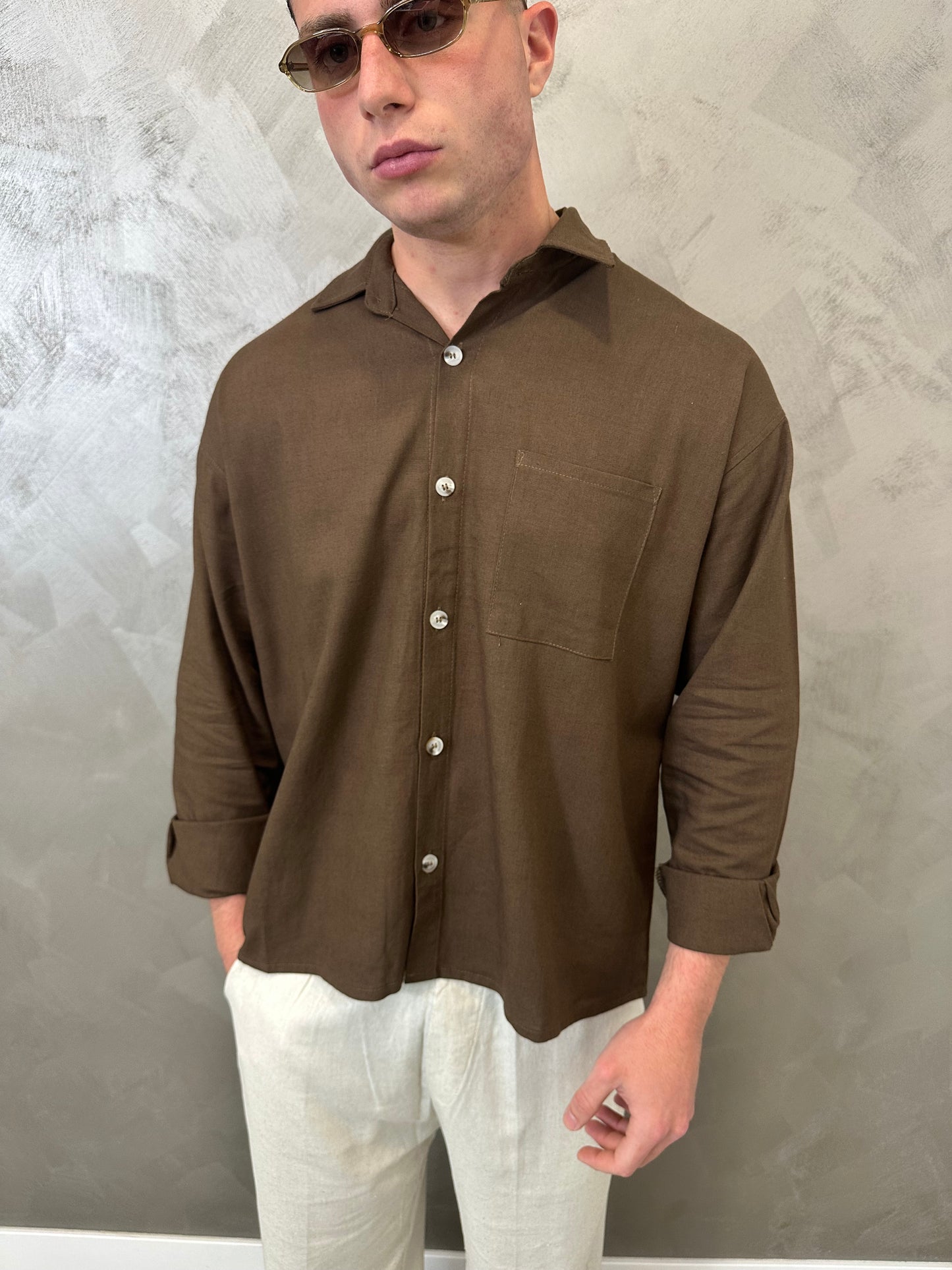 Camicia Desert Lino