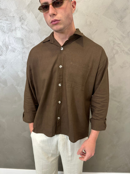 Camicia Desert Lino