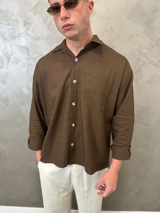 Camicia Desert Lino
