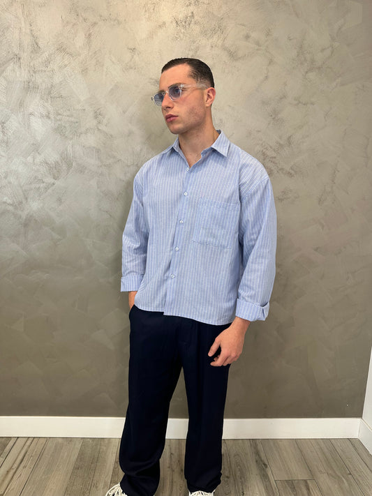 Camicia Amalfi Celeste