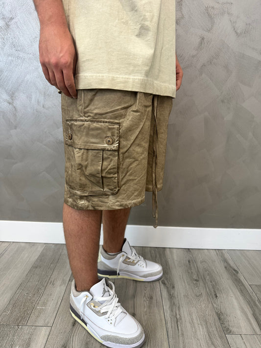 Cargo stone washed beige